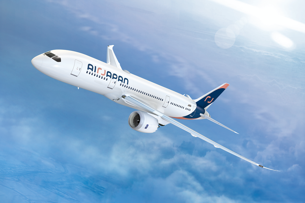 AirJapanの飛行機